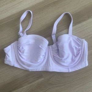 Xhilaration Purple Swimsuit Top Size 14